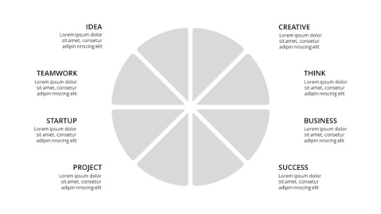 8 Steps Circle 109 PowerPoint Infographic pptx design