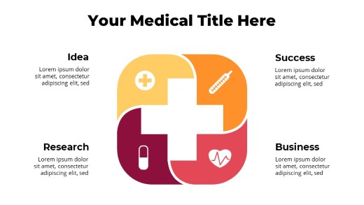 Medical Cross 03 PowerPoint Infographic pptx design