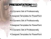 Childcare PowerPoint Template text slide design