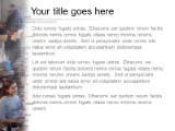 Students PowerPoint Template text slide design