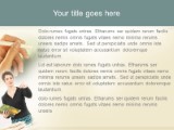 Teaching PowerPoint Template text slide design