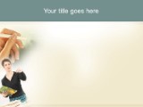 Teaching PowerPoint Template text slide design