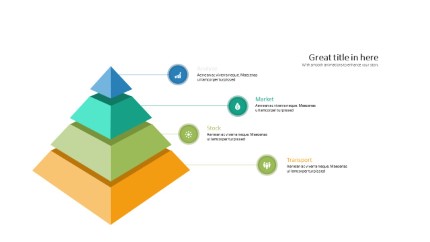 PowerPoint Infographic - Pyramid Layers. Presentation templates ...