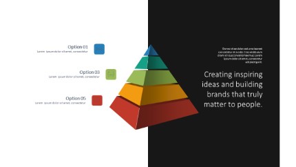 Pyramid Layers 04 PowerPoint Infographic pptx design