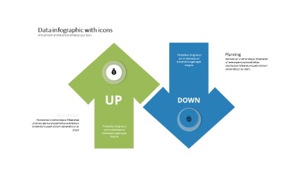 UD Arrows PowerPoint Infographic pptx design